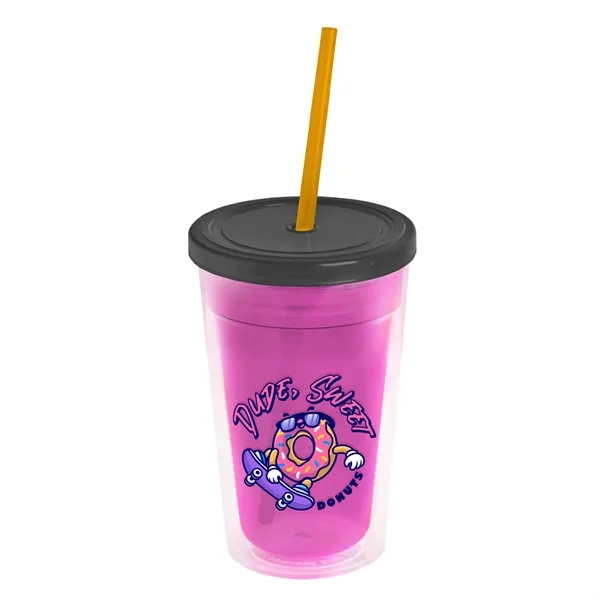 16 oz Double-Wall Insulated Transparent Tumblers... from ASI 40480 Koozie Group