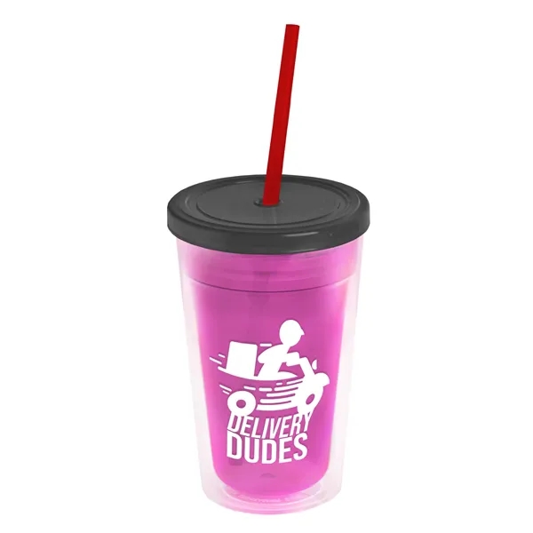 16 oz Double-Wall Insulated Transparent Tumblers... from ASI 40480 Koozie Group