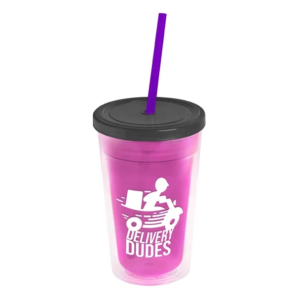 16 oz Double-Wall Insulated Transparent Tumblers... from ASI 40480 Koozie Group