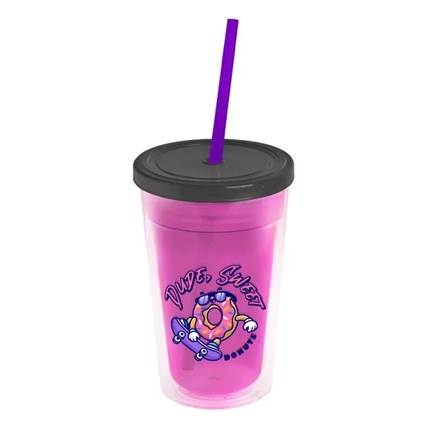 16 oz Double-Wall Insulated Transparent Tumblers... from ASI 40480 Koozie Group