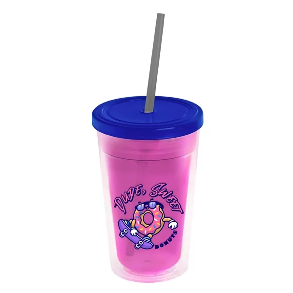 16 oz Double-Wall Insulated Transparent Tumblers... from ASI 40480 Koozie Group