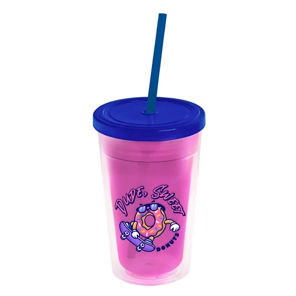 16 oz Double-Wall Insulated Transparent Tumblers... from ASI 40480 Koozie Group