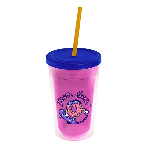 16 oz Double-Wall Insulated Transparent Tumblers... from ASI 40480 Koozie Group