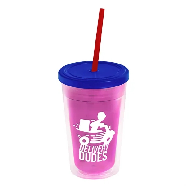 16 oz Double-Wall Insulated Transparent Tumblers... from ASI 40480 Koozie Group