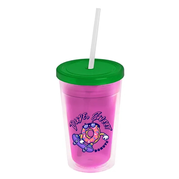 16 oz Double-Wall Insulated Transparent Tumblers... from ASI 40480 Koozie Group