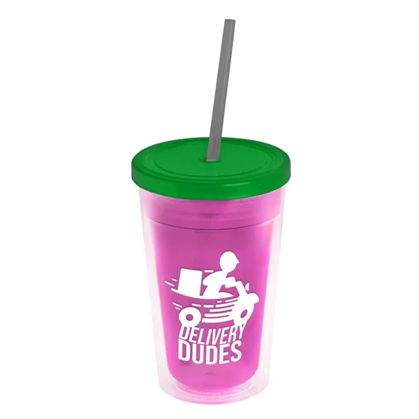16 oz Double-Wall Insulated Transparent Tumblers... from ASI 40480 Koozie Group
