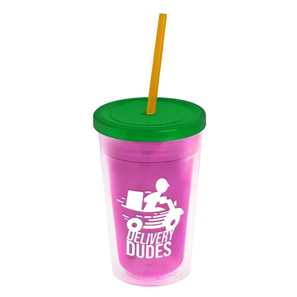 16 oz Double-Wall Insulated Transparent Tumblers... from ASI 40480 Koozie Group
