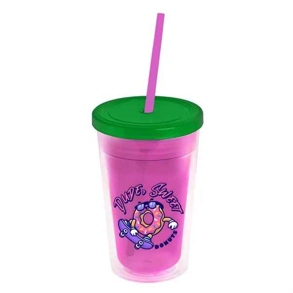 16 oz Double-Wall Insulated Transparent Tumblers... from ASI 40480 Koozie Group