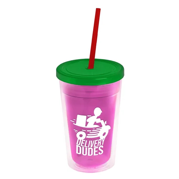 16 oz Double-Wall Insulated Transparent Tumblers... from ASI 40480 Koozie Group