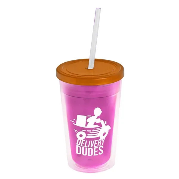 16 oz Double-Wall Insulated Transparent Tumblers... from ASI 40480 Koozie Group