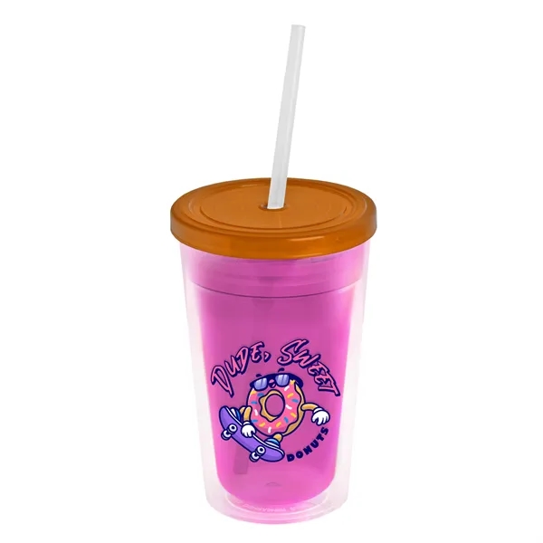 16 oz Double-Wall Insulated Transparent Tumblers... from ASI 40480 Koozie Group
