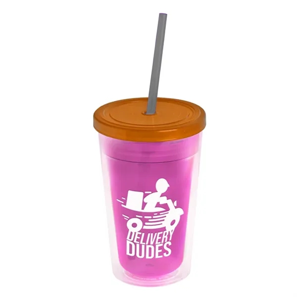 16 oz Double-Wall Insulated Transparent Tumblers... from ASI 40480 Koozie Group