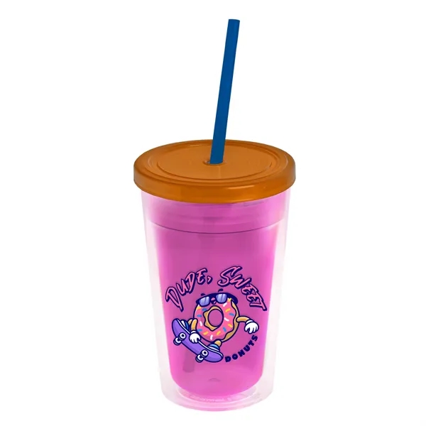 16 oz Double-Wall Insulated Transparent Tumblers... from ASI 40480 Koozie Group