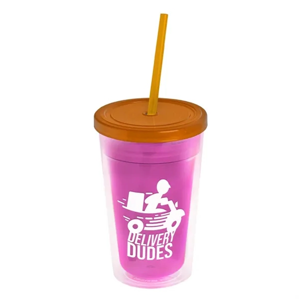16 oz Double-Wall Insulated Transparent Tumblers... from ASI 40480 Koozie Group