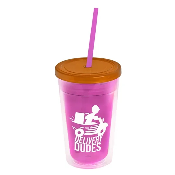 16 oz Double-Wall Insulated Transparent Tumblers... from ASI 40480 Koozie Group