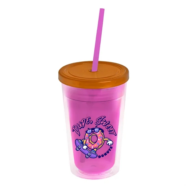16 oz Double-Wall Insulated Transparent Tumblers... from ASI 40480 Koozie Group