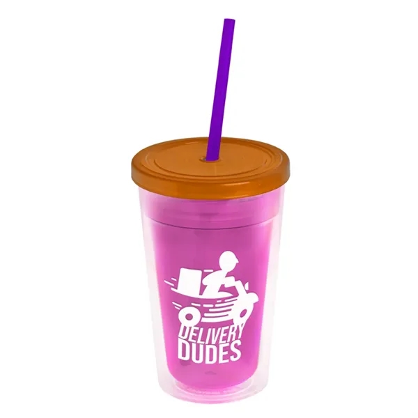 16 oz Double-Wall Insulated Transparent Tumblers... from ASI 40480 Koozie Group