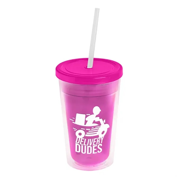 16 oz Double-Wall Insulated Transparent Tumblers... from ASI 40480 Koozie Group