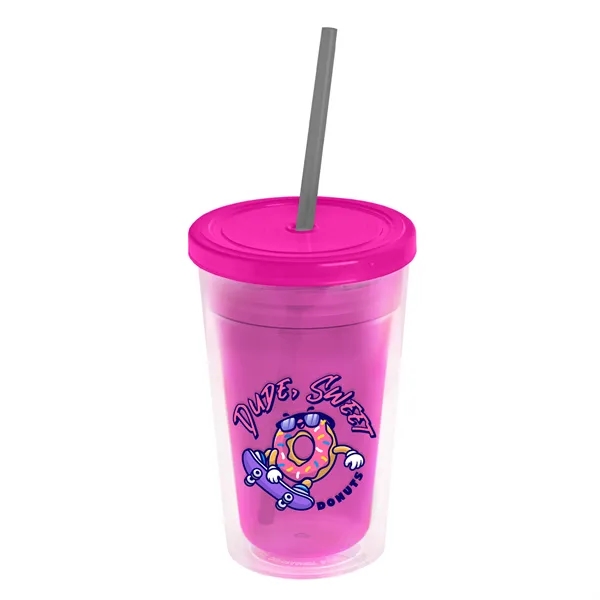 16 oz Double-Wall Insulated Transparent Tumblers... from ASI 40480 Koozie Group