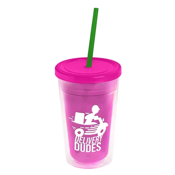 16 oz Double-Wall Insulated Transparent Tumblers... from ASI 40480 Koozie Group