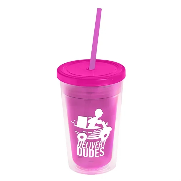16 oz Double-Wall Insulated Transparent Tumblers... from ASI 40480 Koozie Group