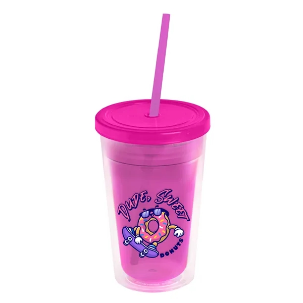 16 oz Double-Wall Insulated Transparent Tumblers... from ASI 40480 Koozie Group