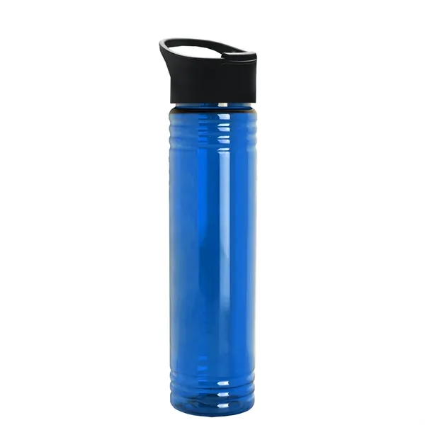 32 oz. Transparent Bottle with Quick Snap lid. Slim Cylinder Design... from ASI 40480 Koozie Group
