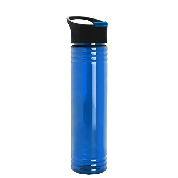 32 oz. Transparent Bottle with Quick Snap lid. Slim Cylinder Design... from ASI 40480 Koozie Group