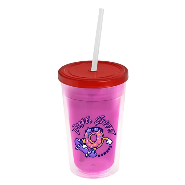16 oz Double-Wall Insulated Transparent Tumblers... from ASI 40480 Koozie Group