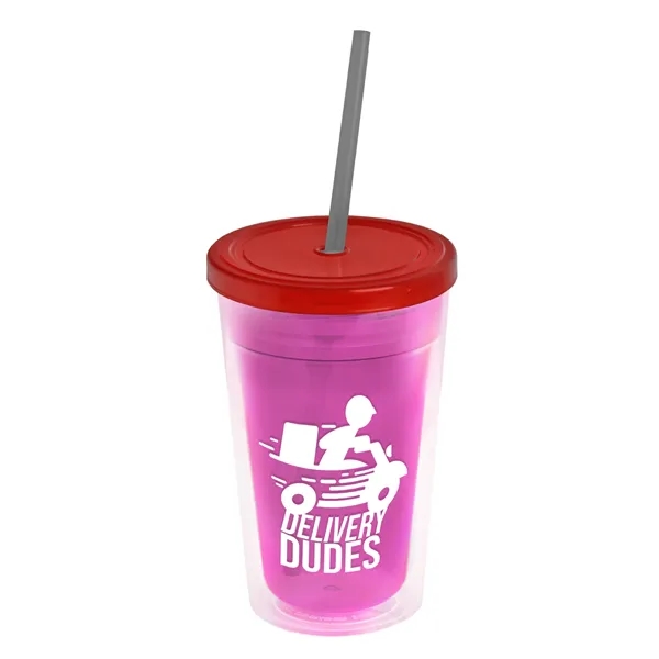16 oz Double-Wall Insulated Transparent Tumblers... from ASI 40480 Koozie Group