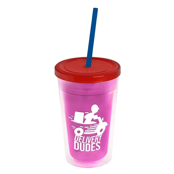 16 oz Double-Wall Insulated Transparent Tumblers... from ASI 40480 Koozie Group