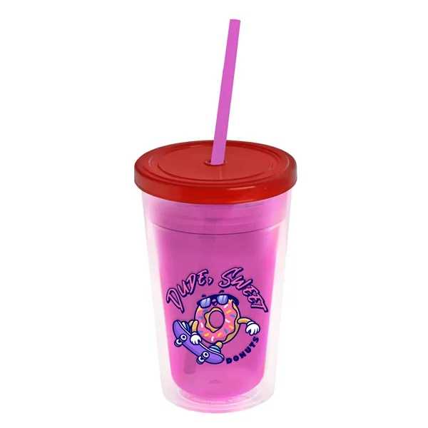 16 oz Double-Wall Insulated Transparent Tumblers... from ASI 40480 Koozie Group
