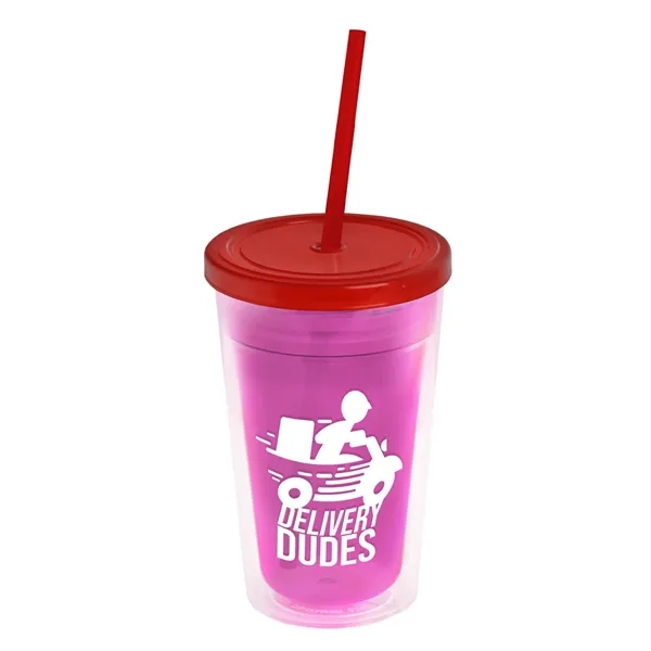 16 oz Double-Wall Insulated Transparent Tumblers... from ASI 40480 Koozie Group