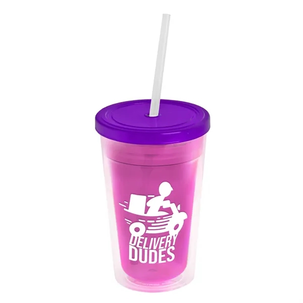 16 oz Double-Wall Insulated Transparent Tumblers... from ASI 40480 Koozie Group