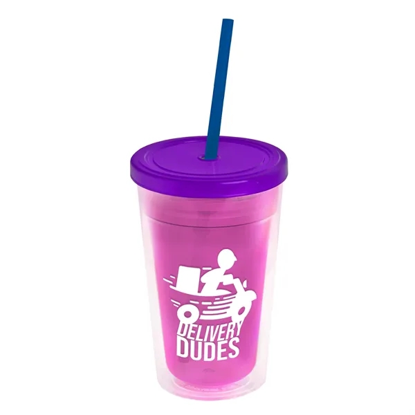 16 oz Double-Wall Insulated Transparent Tumblers... from ASI 40480 Koozie Group