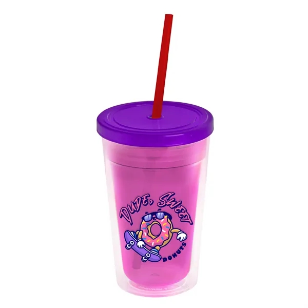 16 oz Double-Wall Insulated Transparent Tumblers... from ASI 40480 Koozie Group