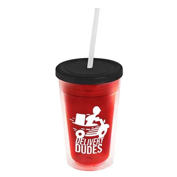 16 oz Double-Wall Insulated Transparent Tumblers... from ASI 40480 Koozie Group