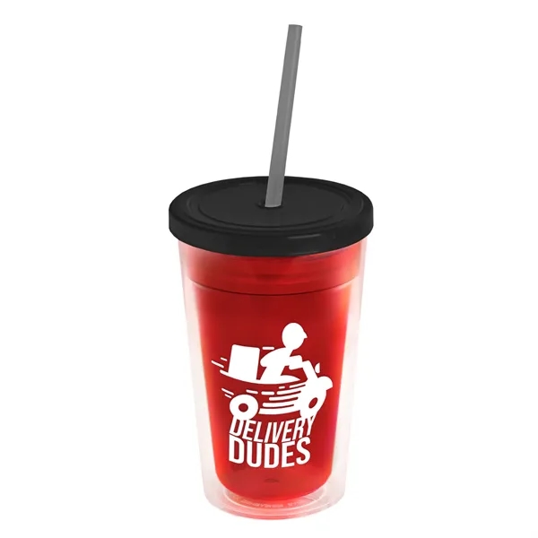 16 oz Double-Wall Insulated Transparent Tumblers... from ASI 40480 Koozie Group