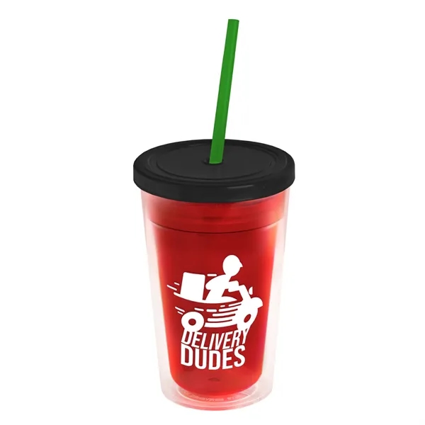 16 oz Double-Wall Insulated Transparent Tumblers... from ASI 40480 Koozie Group