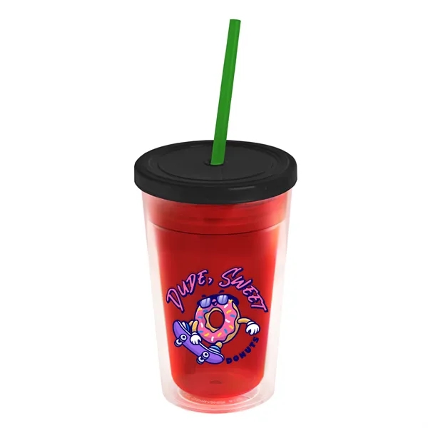 16 oz Double-Wall Insulated Transparent Tumblers... from ASI 40480 Koozie Group