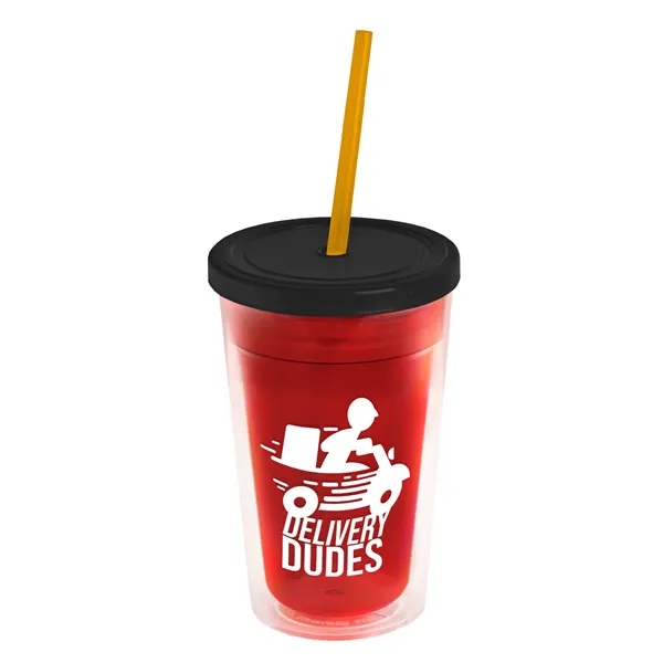 16 oz Double-Wall Insulated Transparent Tumblers... from ASI 40480 Koozie Group