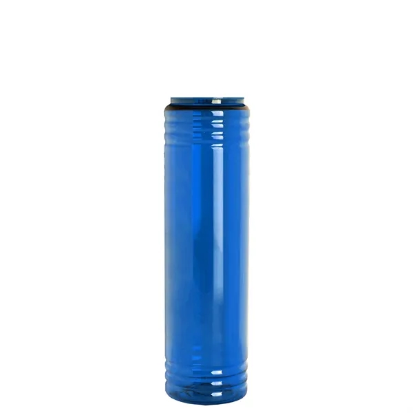 32 oz. Transparent Bottle with Quick Snap lid. Slim Cylinder Design... from ASI 40480 Koozie Group