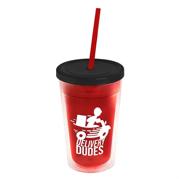 16 oz Double-Wall Insulated Transparent Tumblers... from ASI 40480 Koozie Group