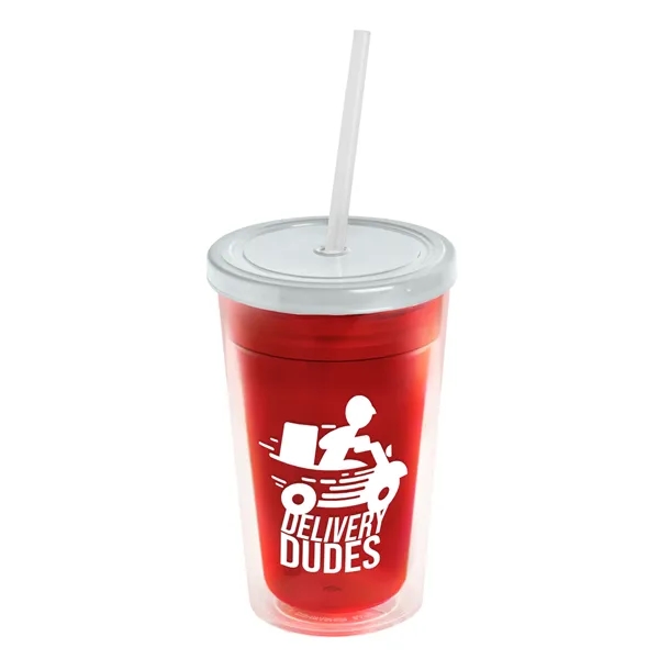 16 oz Double-Wall Insulated Transparent Tumblers... from ASI 40480 Koozie Group