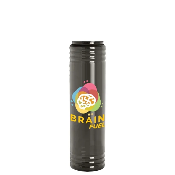 32 oz. Transparent Bottle with Quick Snap lid. Slim Cylinder Design... from ASI 40480 Koozie Group