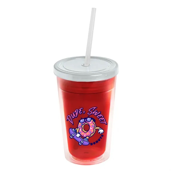 16 oz Double-Wall Insulated Transparent Tumblers... from ASI 40480 Koozie Group