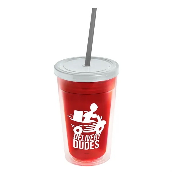 16 oz Double-Wall Insulated Transparent Tumblers... from ASI 40480 Koozie Group