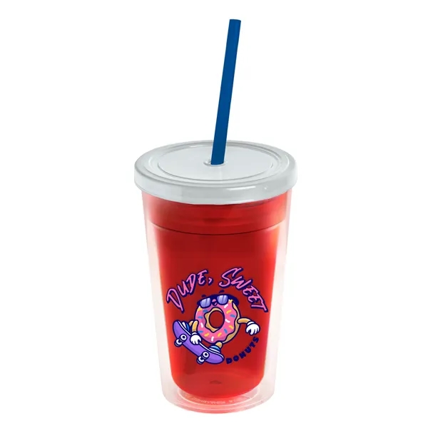 16 oz Double-Wall Insulated Transparent Tumblers... from ASI 40480 Koozie Group
