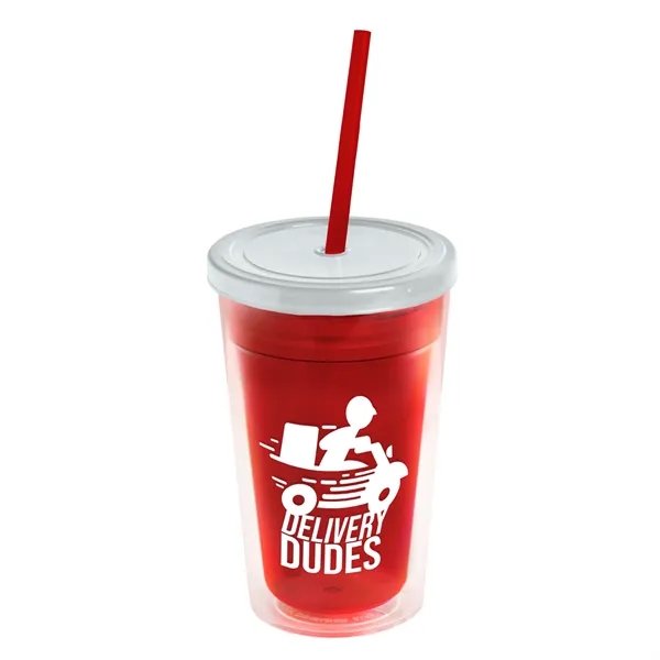 16 oz Double-Wall Insulated Transparent Tumblers... from ASI 40480 Koozie Group