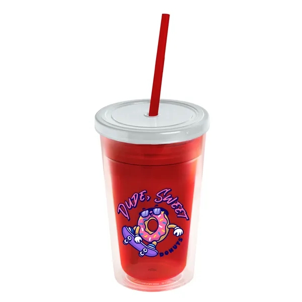 16 oz Double-Wall Insulated Transparent Tumblers... from ASI 40480 Koozie Group